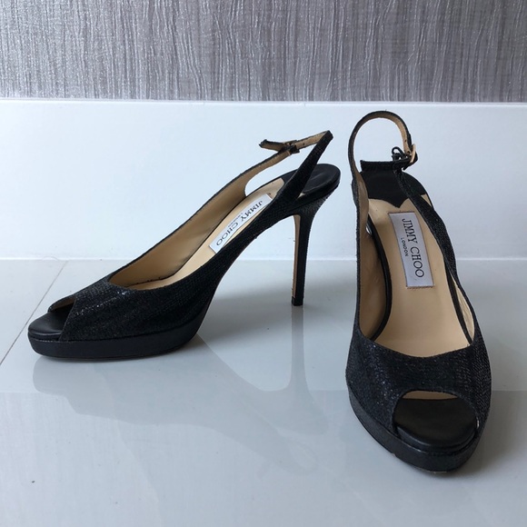 Jimmy Choo Shoes - Jimmy Choo sling back black heels 🖤